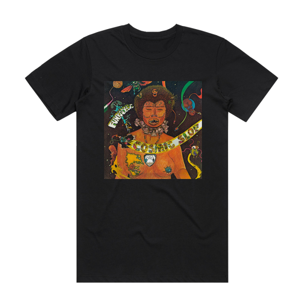 Funkadelic Cosmic Slop Album Cover T-Shirt Black