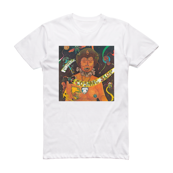 Funkadelic Cosmic Slop Album Cover T-Shirt White