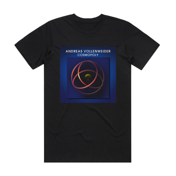 Andreas Vollenweider Cosmopoly 2 Album Cover T-Shirt Black