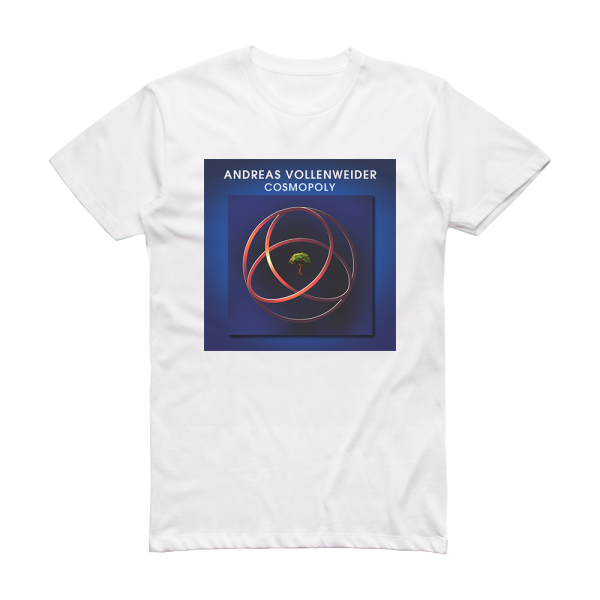 Andreas Vollenweider Cosmopoly 2 Album Cover T-Shirt White