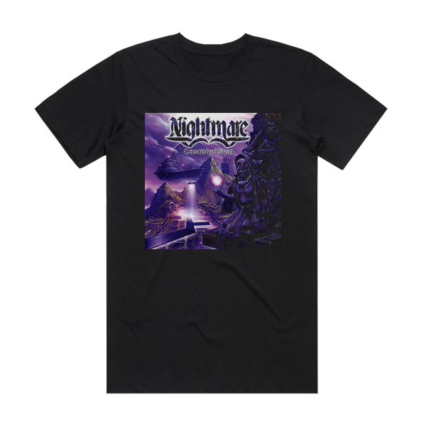 Nightmare Cosmovision Album Cover T-Shirt Black