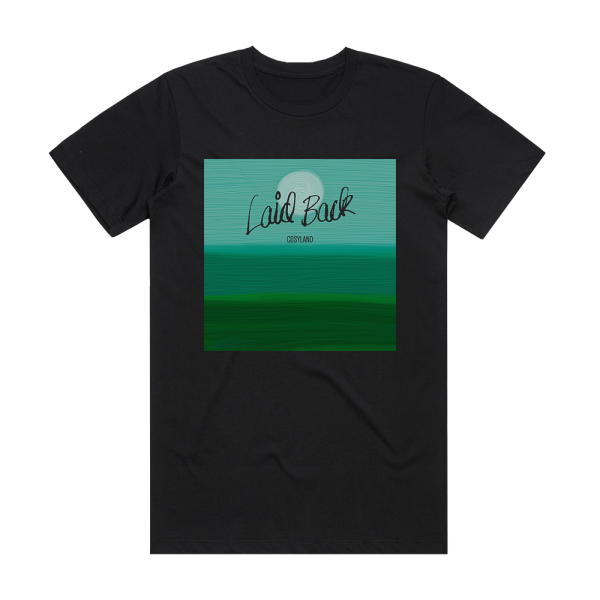 Laid Back Cosyland Album Cover T-Shirt Black