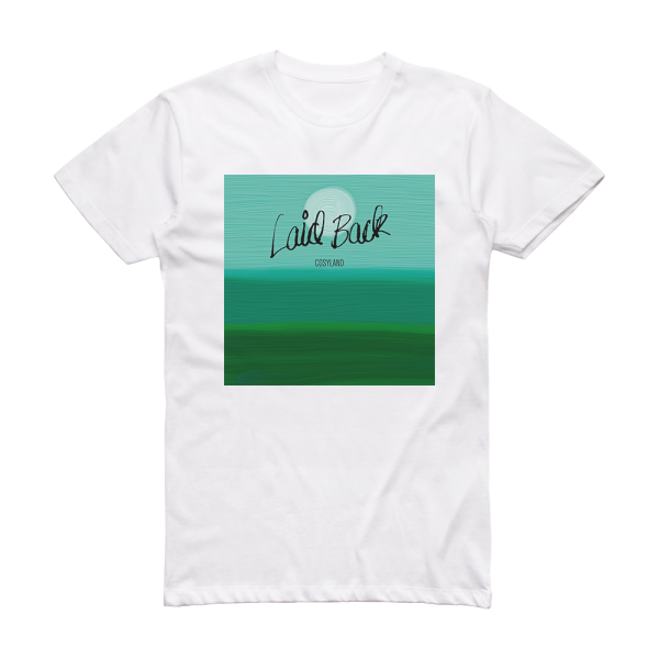 Laid Back Cosyland Album Cover T-Shirt White