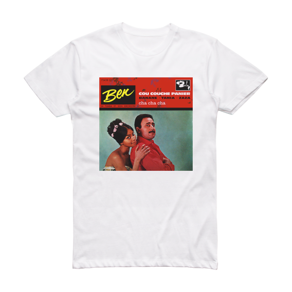 BEN Sa Tumba et son Orchestre Cou Couche Panier Album Cover T-Shirt White