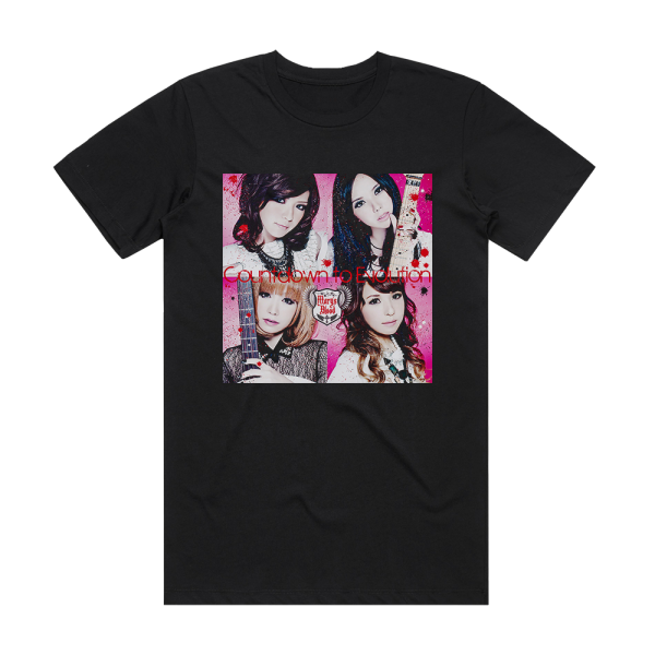 Marys Blood Countdown To Evolution 2 Album Cover T-Shirt Black