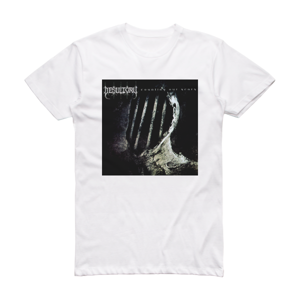 Desultory Counting Our Scars Album Cover T-Shirt White
