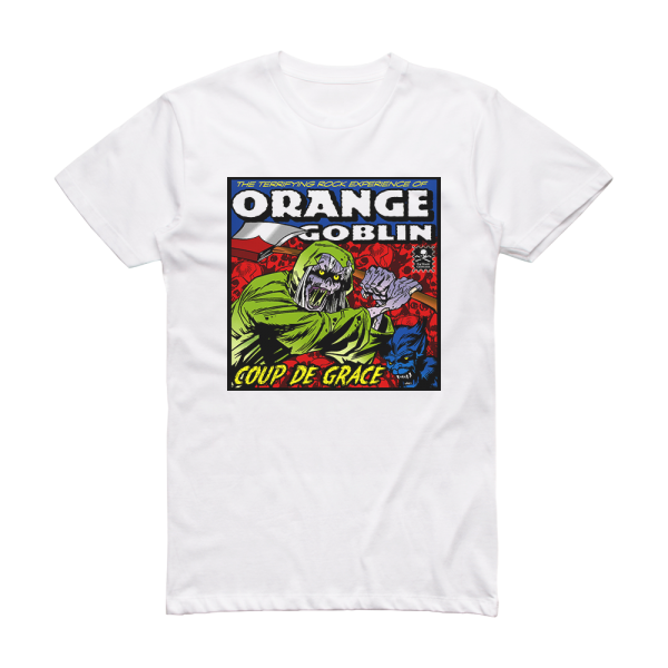 Orange Goblin Coup De Grace Album Cover T-Shirt White