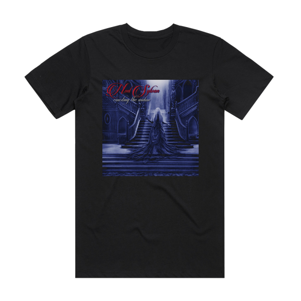 Nad Sylvan Courting The Widow Album Cover T-Shirt Black