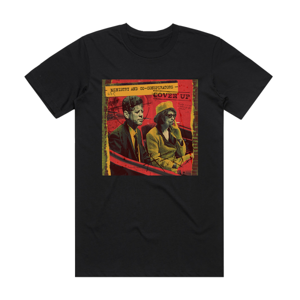 Ministry and Co-Conspirators Cover Up Album Cover T-Shirt Black