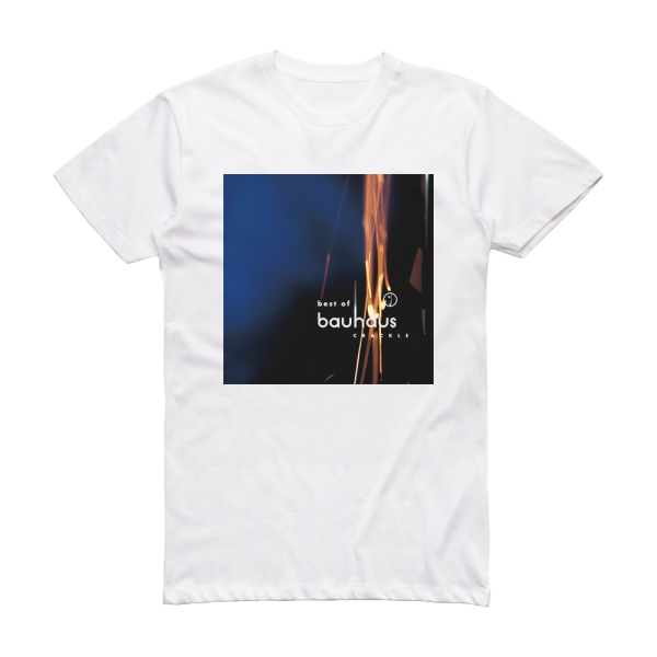 Bauhaus Crackle Album Cover T-Shirt White