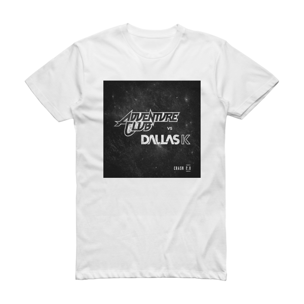 Adventure Club Crash 20 Album Cover T-Shirt White