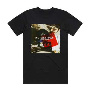 Die Toten Hosen Crash Landing 1 Album Cover T-Shirt Black