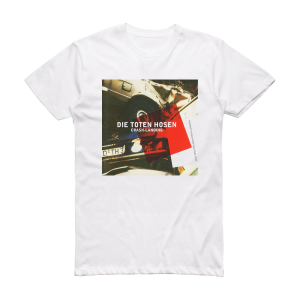 Die Toten Hosen Crash Landing 1 Album Cover T-Shirt White