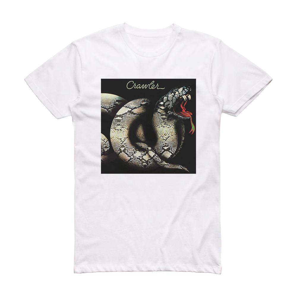 Crawler Crawler Album Cover T-Shirt White