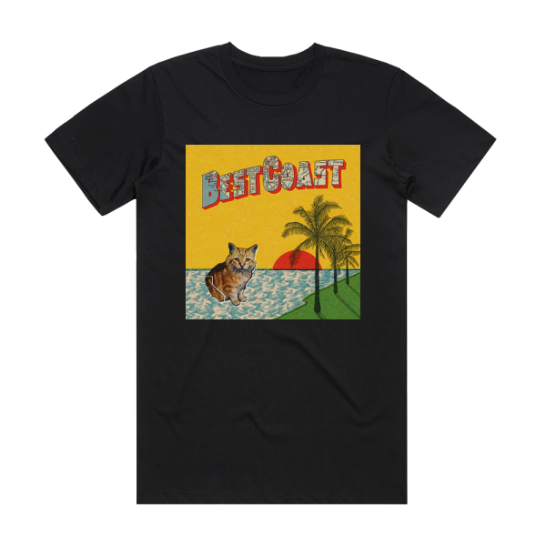 Best Coast Crazy For You Album Cover T-Shirt Black