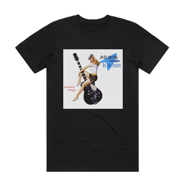 Jeff Beck Crazy Legs Album Cover T-Shirt Black