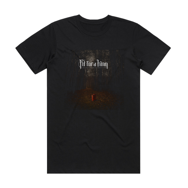 Fit for a King Creationdestruction Album Cover T-Shirt Black