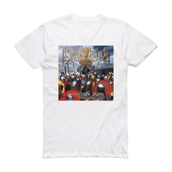 Graveland Creed Of Iron 1 Album Cover T-Shirt White