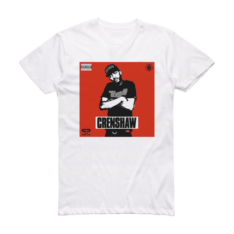 Nipsey Hussle Crenshaw Album Cover T-Shirt White – ALBUM COVER T-SHIRTS