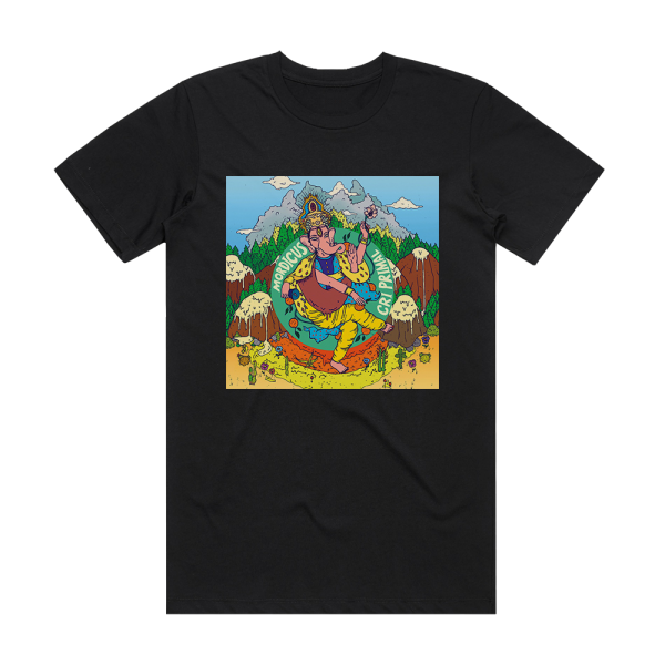 Mordicus Cri Primal Album Cover T-Shirt Black