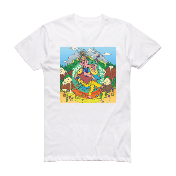 Mordicus Cri Primal Album Cover T-Shirt White
