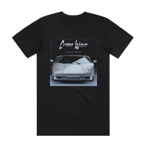 Danger Mode Crime Wave Album Cover T-Shirt Black