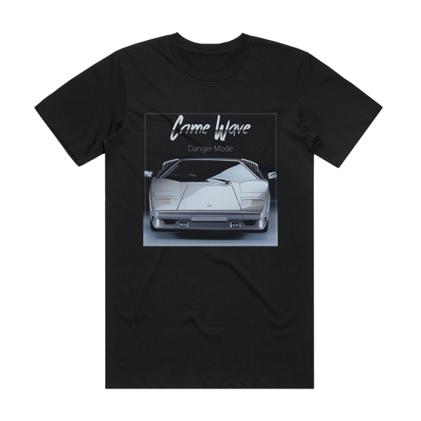 Danger Mode Crime Wave Album Cover T-Shirt Black
