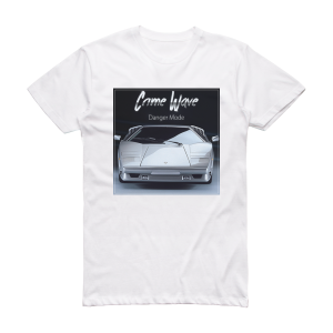 Danger Mode Crime Wave Album Cover T-Shirt White