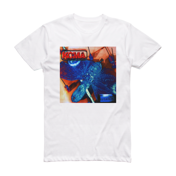 Koma Criminal Album Cover T-Shirt White