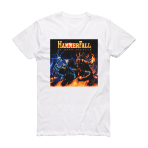 HammerFall Crimson Thunder Album Cover T-Shirt White