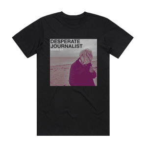 Desperate Journalist Cristina Ep Album Cover T-Shirt Black