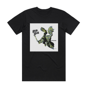 GusGus Crossfade Album Cover T-Shirt Black