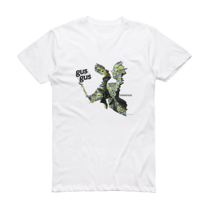 GusGus Crossfade Album Cover T-Shirt White