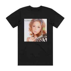 Ayumi Hamasaki Crossroad 1 Album Cover T-Shirt Black
