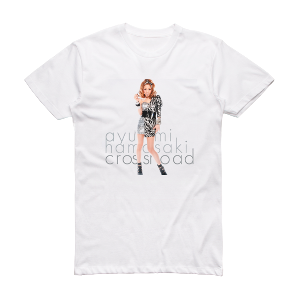 Ayumi Hamasaki Crossroad 3 Album Cover T-Shirt White