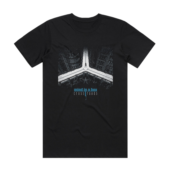 mind in a box Crossroads Album Cover T-Shirt Black