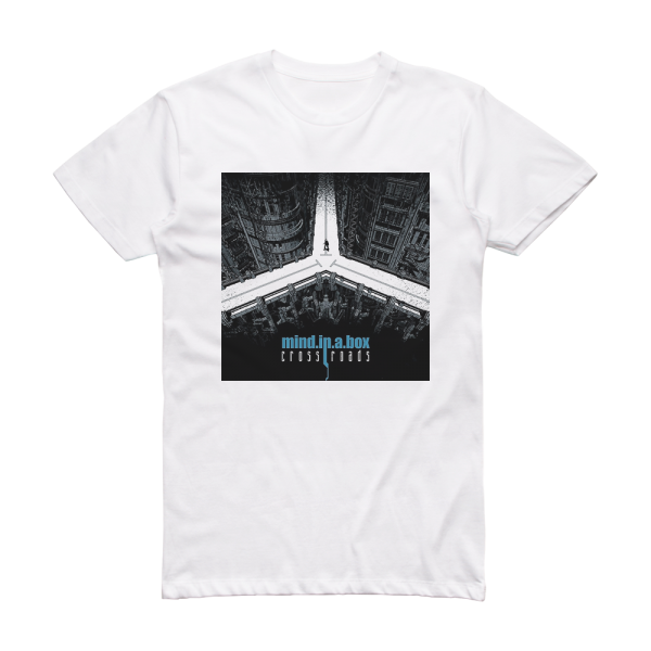mind in a box Crossroads Album Cover T-Shirt White