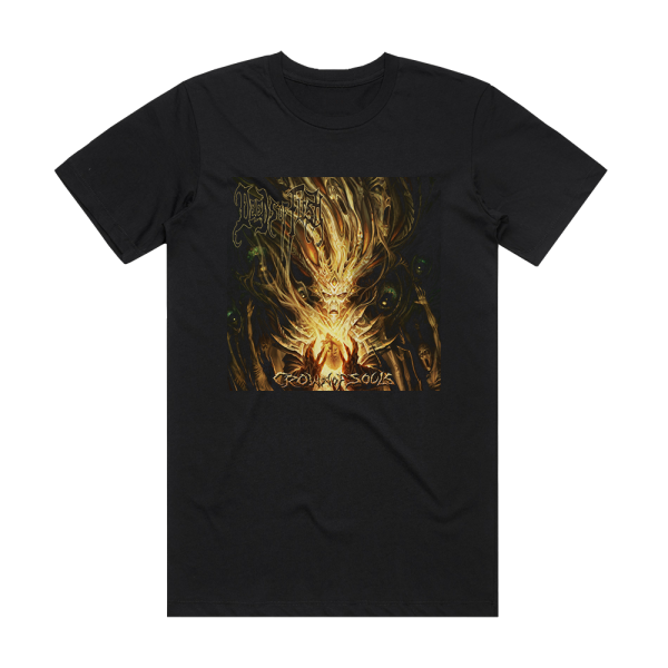 Deeds of Flesh Crown Of Souls Album Cover T-Shirt Black