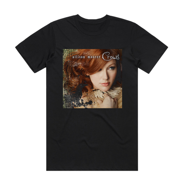 Allison Moorer Crows Album Cover T-Shirt Black