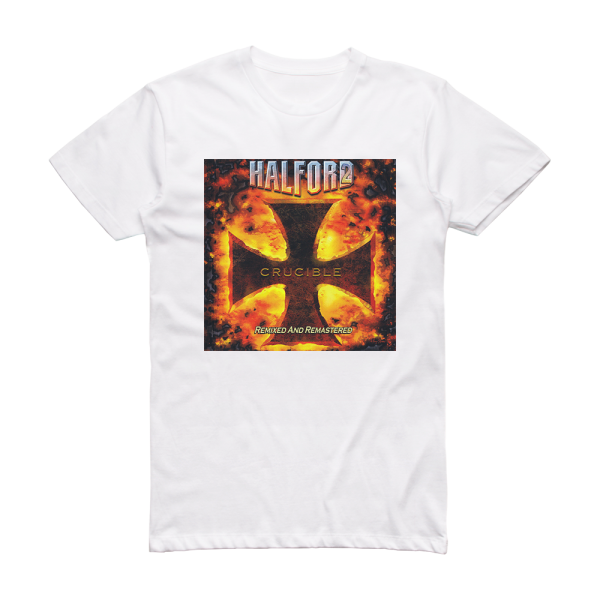 Halford Crucible 2 Album Cover T-Shirt White