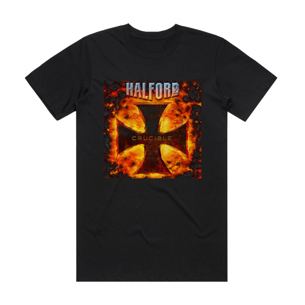 Halford Crucible 3 Album Cover T-Shirt Black