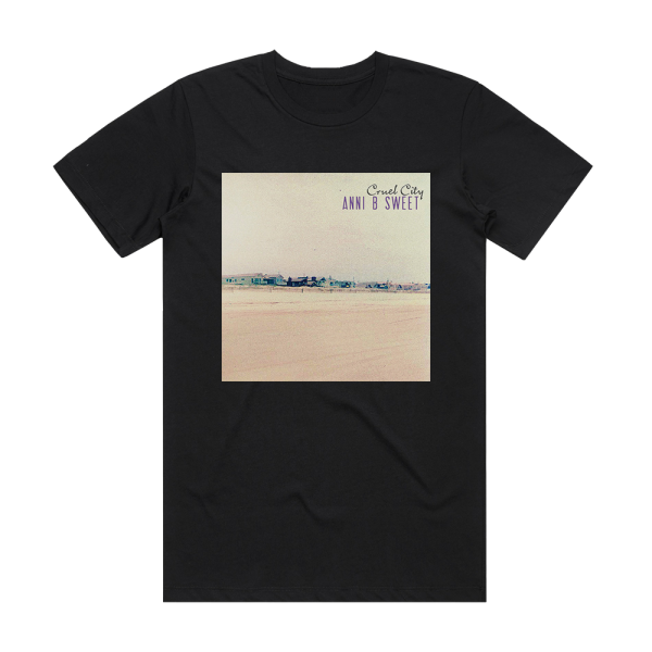 Anni B Sweet Cruel City Demo Album Cover T-Shirt Black