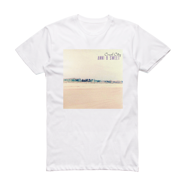 Anni B Sweet Cruel City Demo Album Cover T-Shirt White