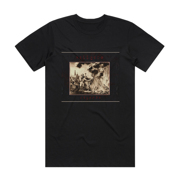 Hellveto Crusade Autumnal Night Album Cover T-Shirt Black