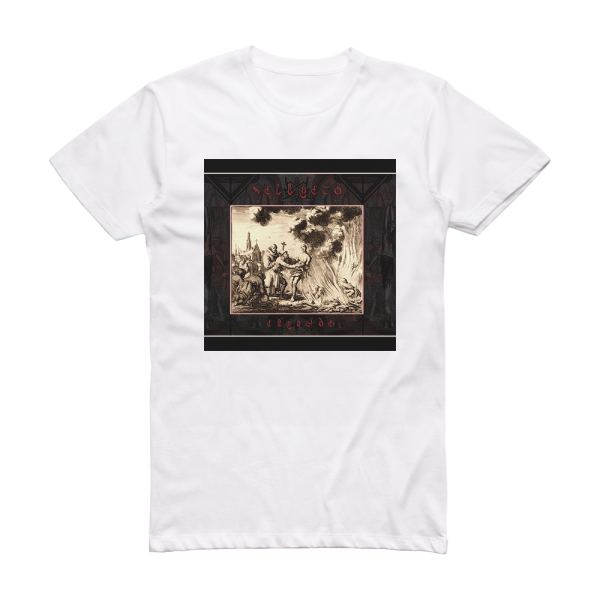 Hellveto Crusade Autumnal Night Album Cover T-Shirt White