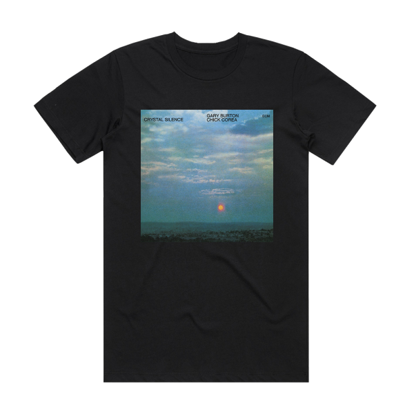 Chick Corea Crystal Silence Album Cover T-Shirt Black