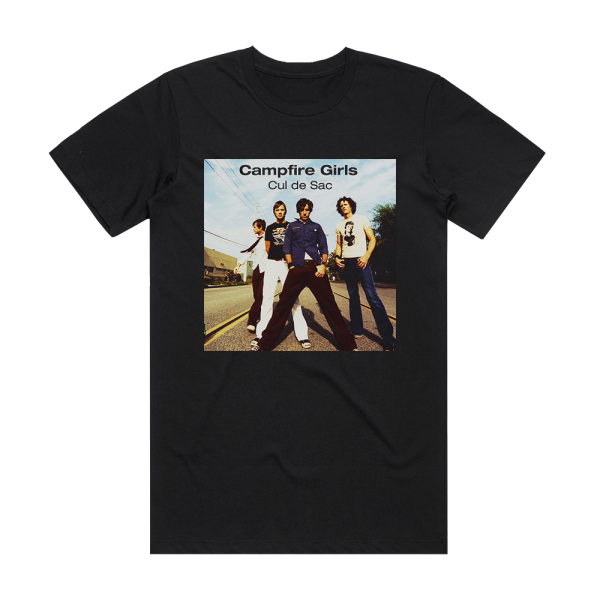 Campfire Girls Cul De Sac Album Cover T-Shirt Black