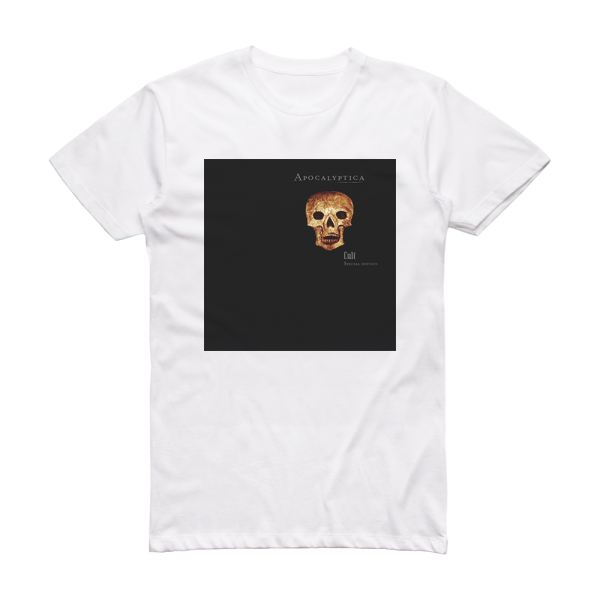 Apocalyptica Cult 2 Album Cover T-Shirt White