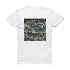 In Vain Currents Album Cover T-Shirt White
