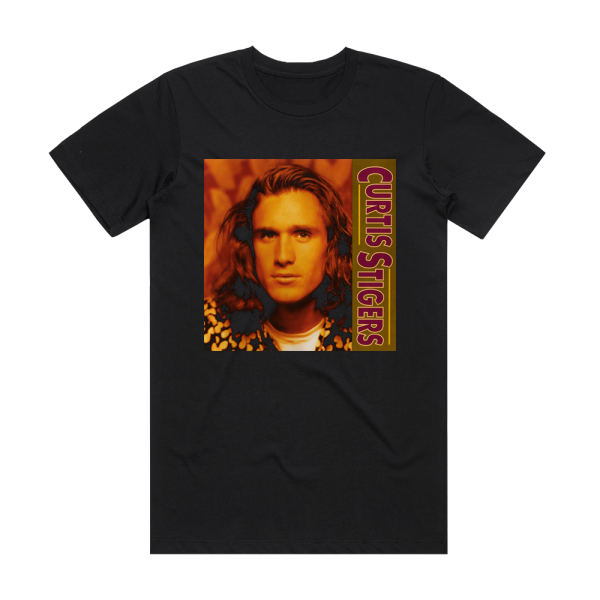 Curtis Stigers Curtis Stigers Album Cover T-Shirt Black